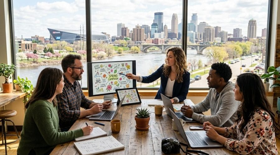 spring content strategy Minneapolis