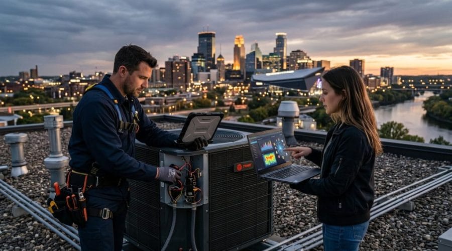 AI SEO HVAC Minneapolis